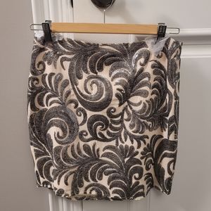 SEQUIN MINI SKIRT